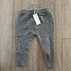 Rylee + Cru Knit Gable Pant - Agave NWT 12-18 months